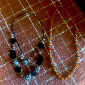 2 Beautiful Layered Necklaces in excellent condition